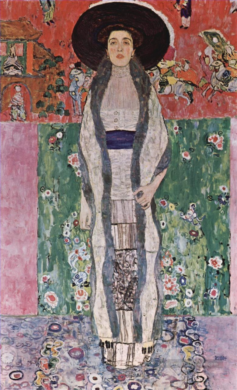 Portrait d’Adèle Bloch Bauer Symbolisme Gustave Klimt Peintures à l'huile